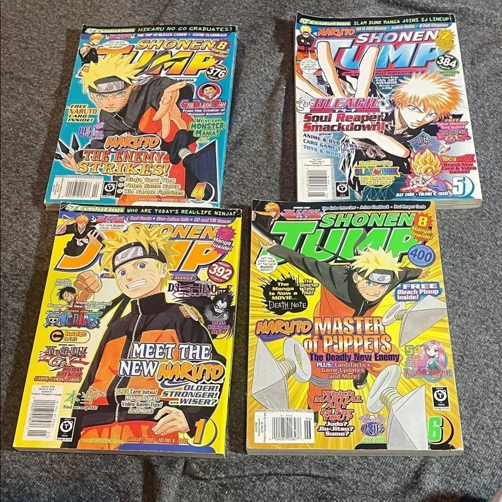 Shonen jump manga bundle 2008